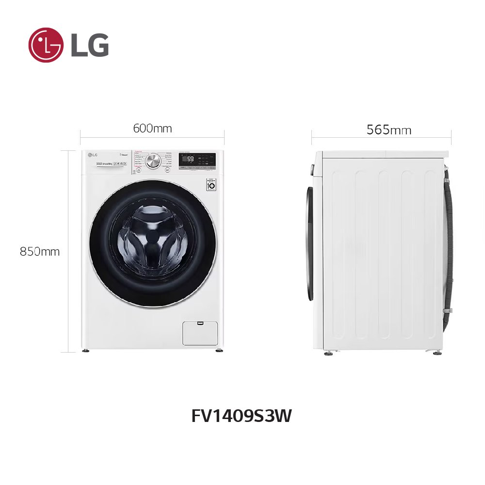 9.0 KG Front Loading Washing Machine | LG - Image 10