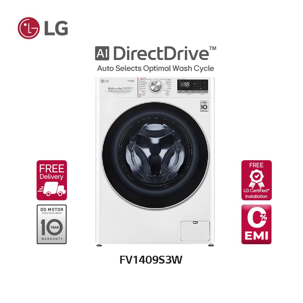 9.0 KG Front Loading Washing Machine | LG - Image 9